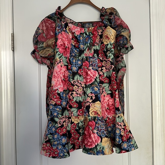 KEEPSAKE The Label Black Hydrangea
Runaway Off The Shoulder Mini
Dress Sz M (6) - Picture 4 of 11